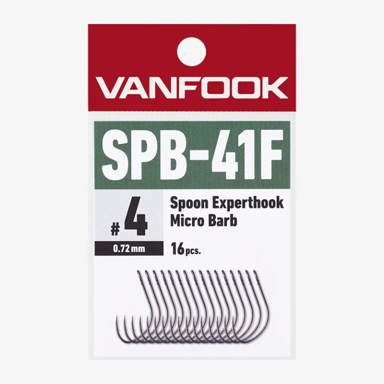 Vanfook Spoon Experthook Medium Heavy Micro Barb with PTFE SPB-41F #8