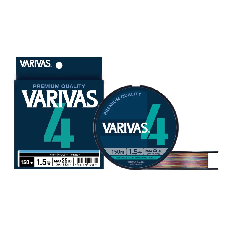 Varivas 4 PE 0.6 150m - 0.132mm Multicolor