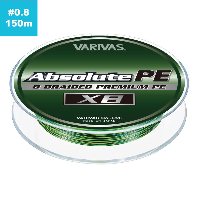 Varivas Absolute PE X8 0.8 150m - 0.153mm