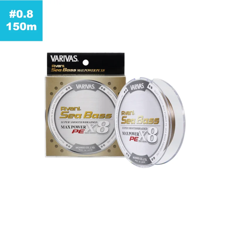 Varivas Avani SeaBass Max Power PE X8 Status Gold 0.8 150m - 0.153mm