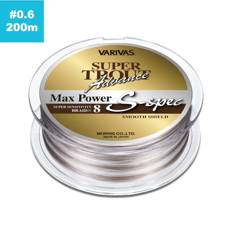 Varivas Super Trout Advance Max Power PE S-spec 200m #0.6 - 0.128mm