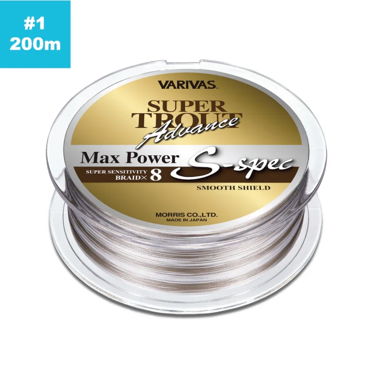 Varivas Super Trout Advance Max Power PE S-spec 200m #1 - 0.165mm